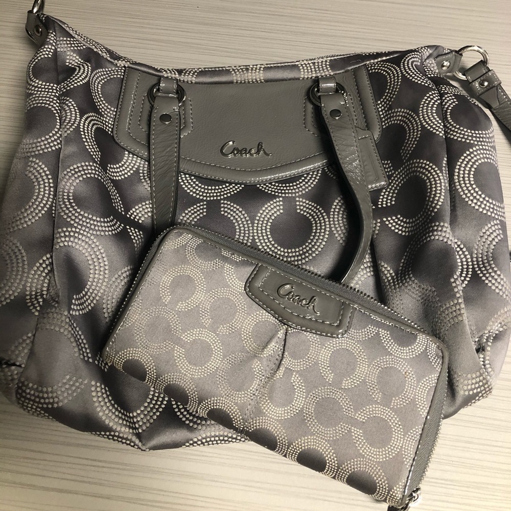 Coach Crossbody and Wallet Set